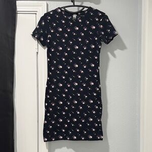 French Connection Floral Short Sleeve Dress Size 4